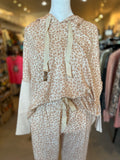 Long Sleeve Leopard Set