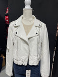 White Leather Jacket