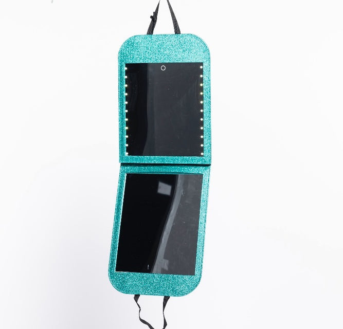 LED Folding Double Glam'r Mirror