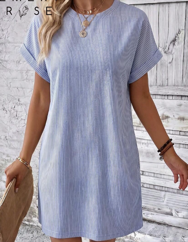 Ribbed Tshirt Dress