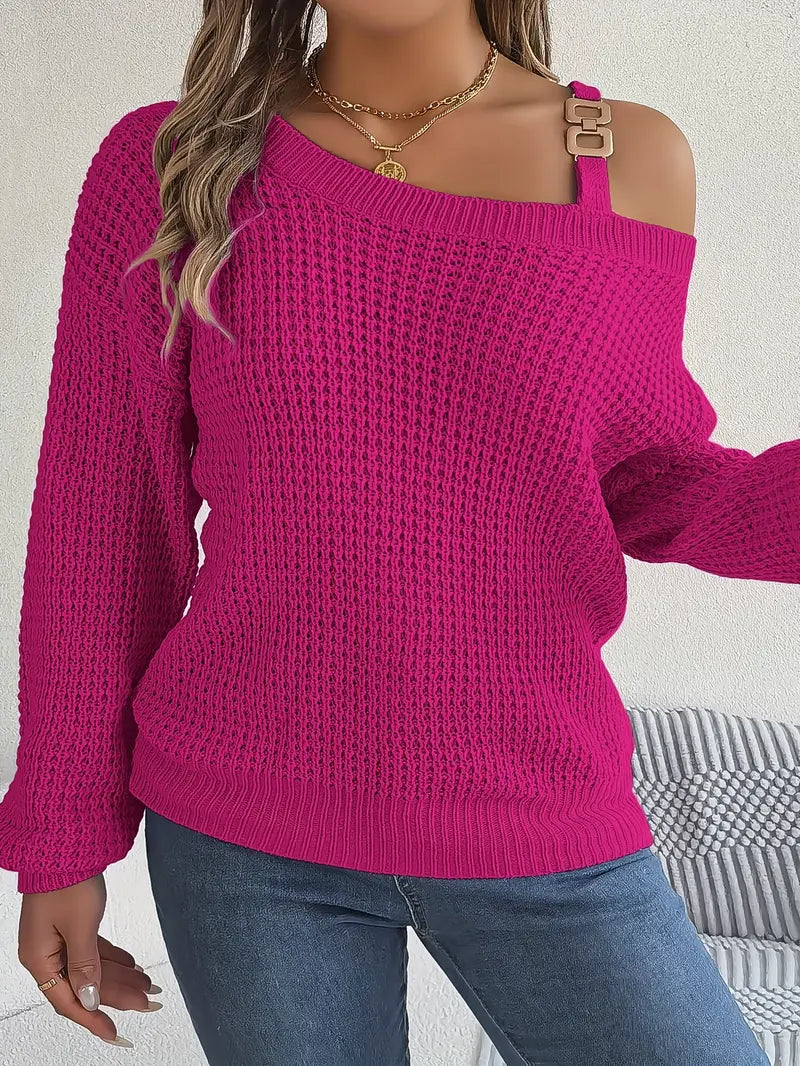 Buckle sweater