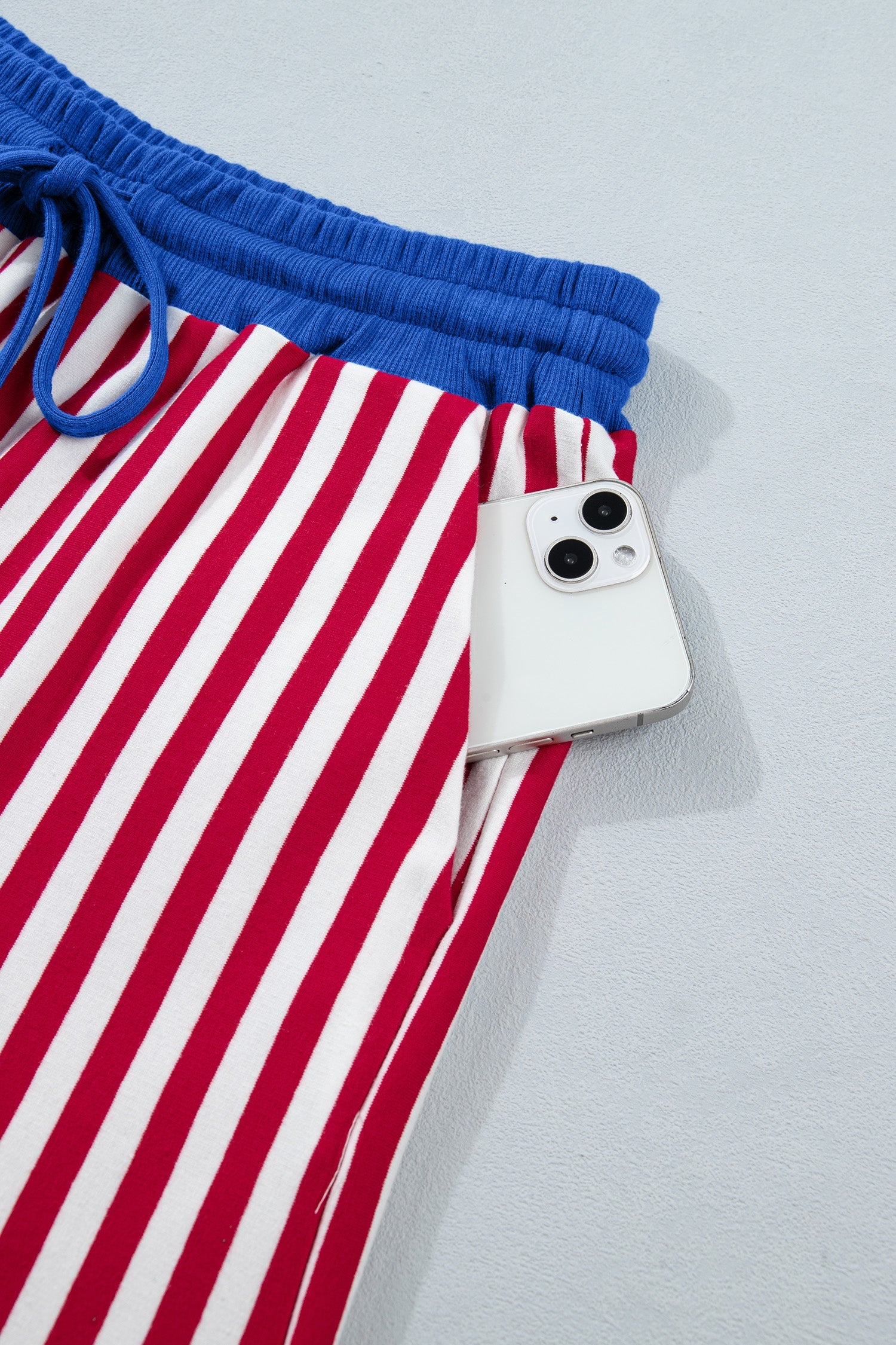 Skye Stripe Trim Tee Set
