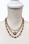 Justina Short Necklace- Multi