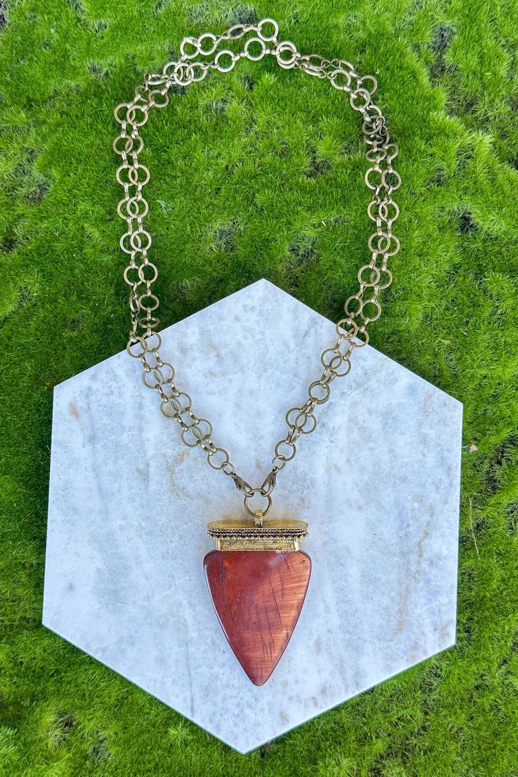 Dylan Collective Beaded & Bronze Necklaces