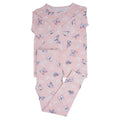 Pink Butterfly Daisy Bamboo Big Kid Pajama Set