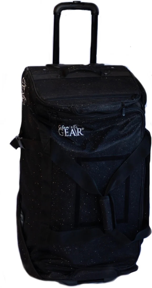 Glam'r Gear® Mobile Changing Station™ Dance Duffel Bag with Built-In uHide® Rack