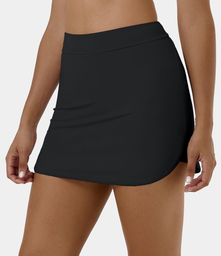 High Waisted Golf Skirt with shorts