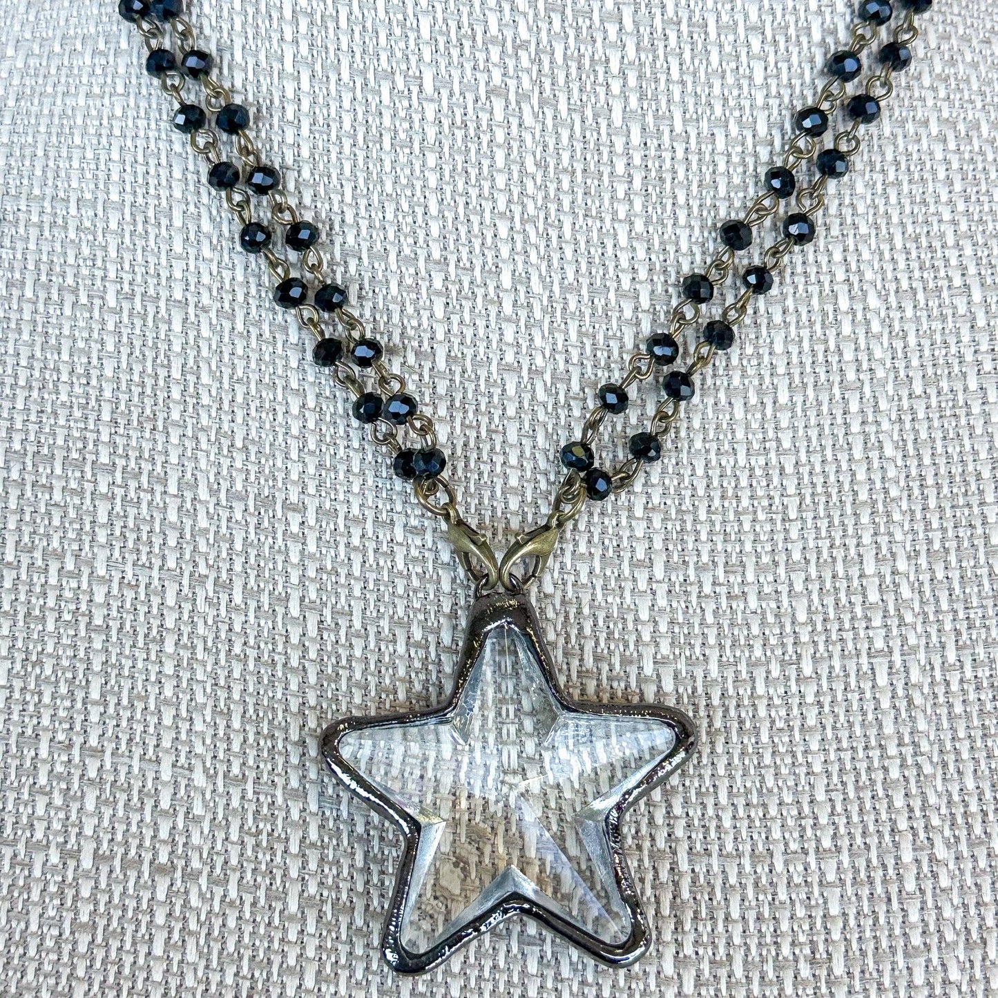 Dylan Collective Beaded & Bronze Necklaces