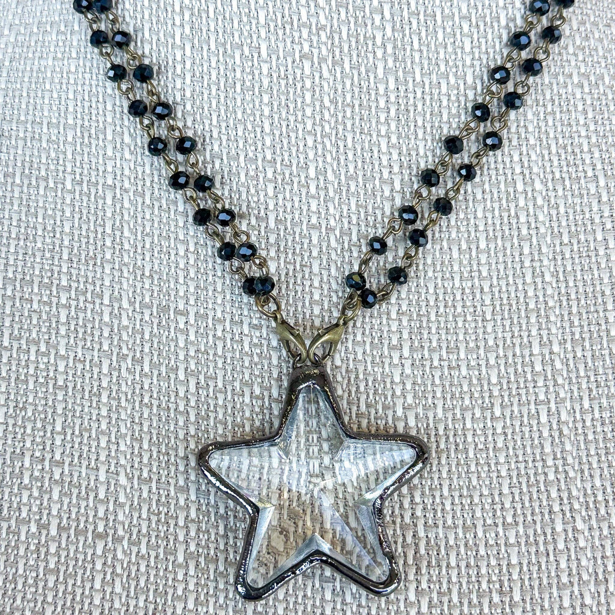 Dylan Collective Beaded & Bronze Necklaces
