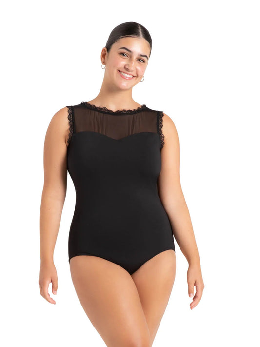 Whispering Waves High Neck Leotard