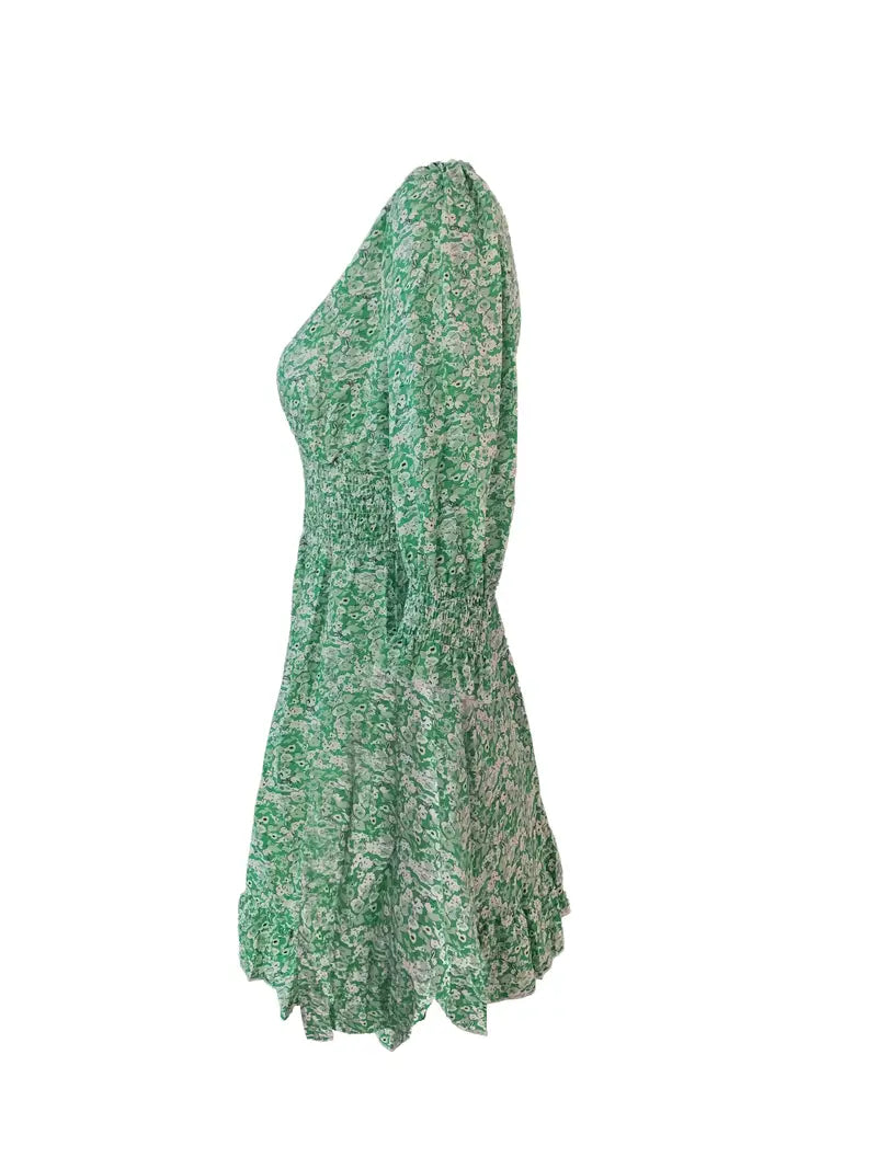 Floral print dress