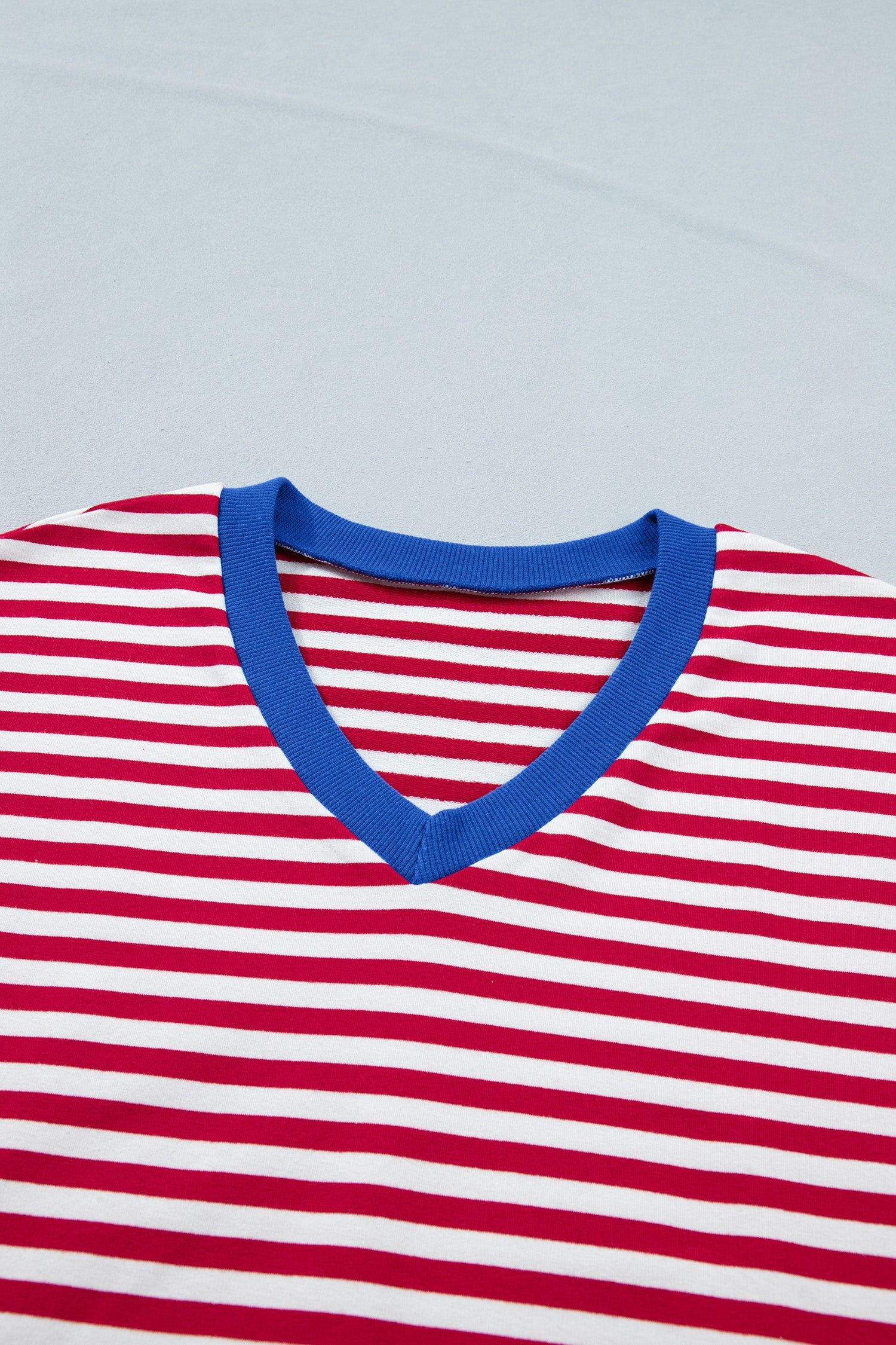 Skye Stripe Trim Tee Set