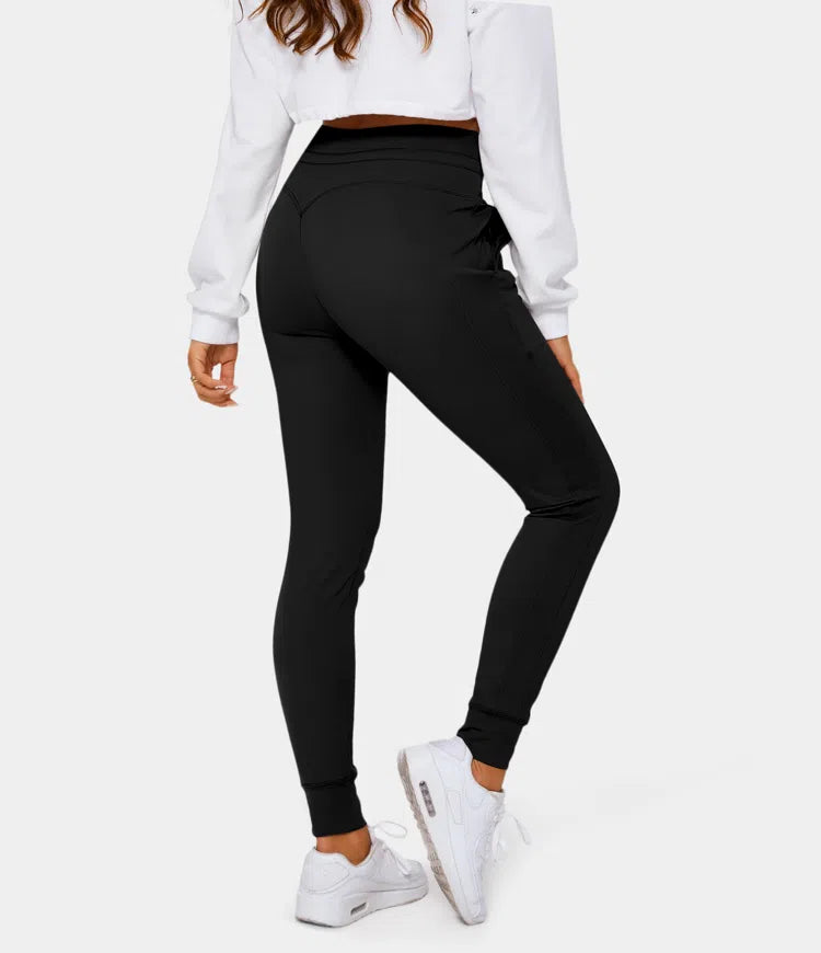 Softzero High Waisted Drawstring Joggers