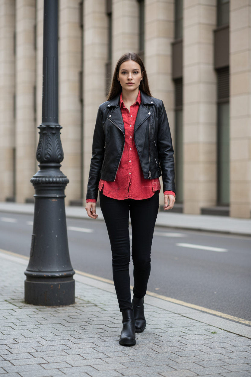 Black Leather Jacket