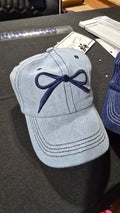 Bow Embroidery Hats