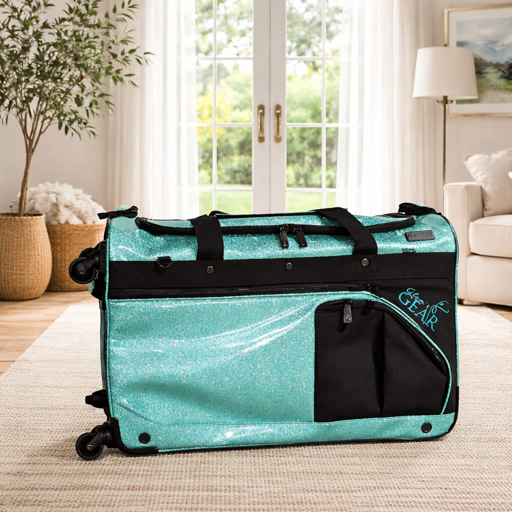 Glam R Gear Mobile Changing Station Duffel Bag with Built-In uHide® Ra – Sassy Diva Sister Designs