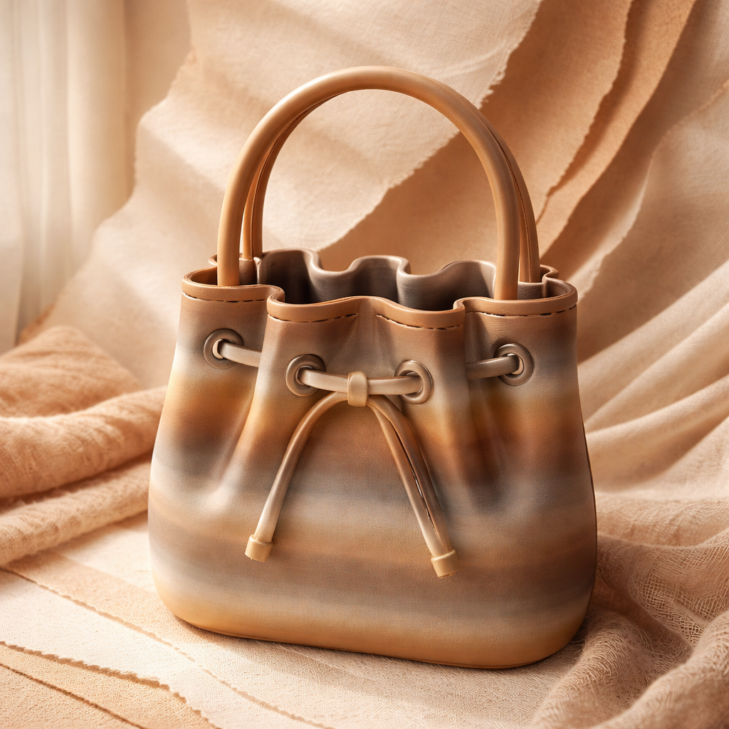 Purse Vase, 3D Makeup Brush Holder, Pencil Pen Holder.