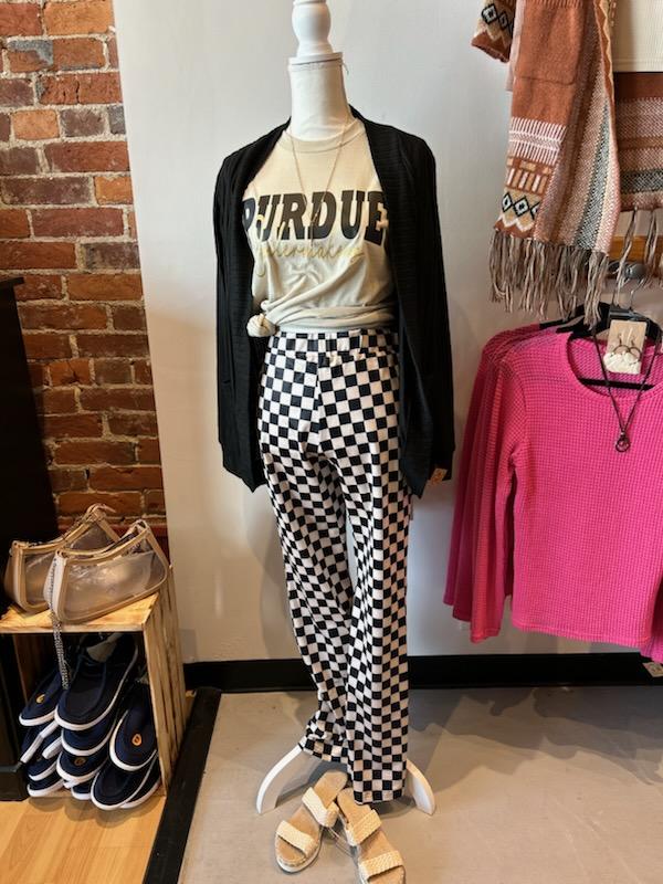 Checkered Pants