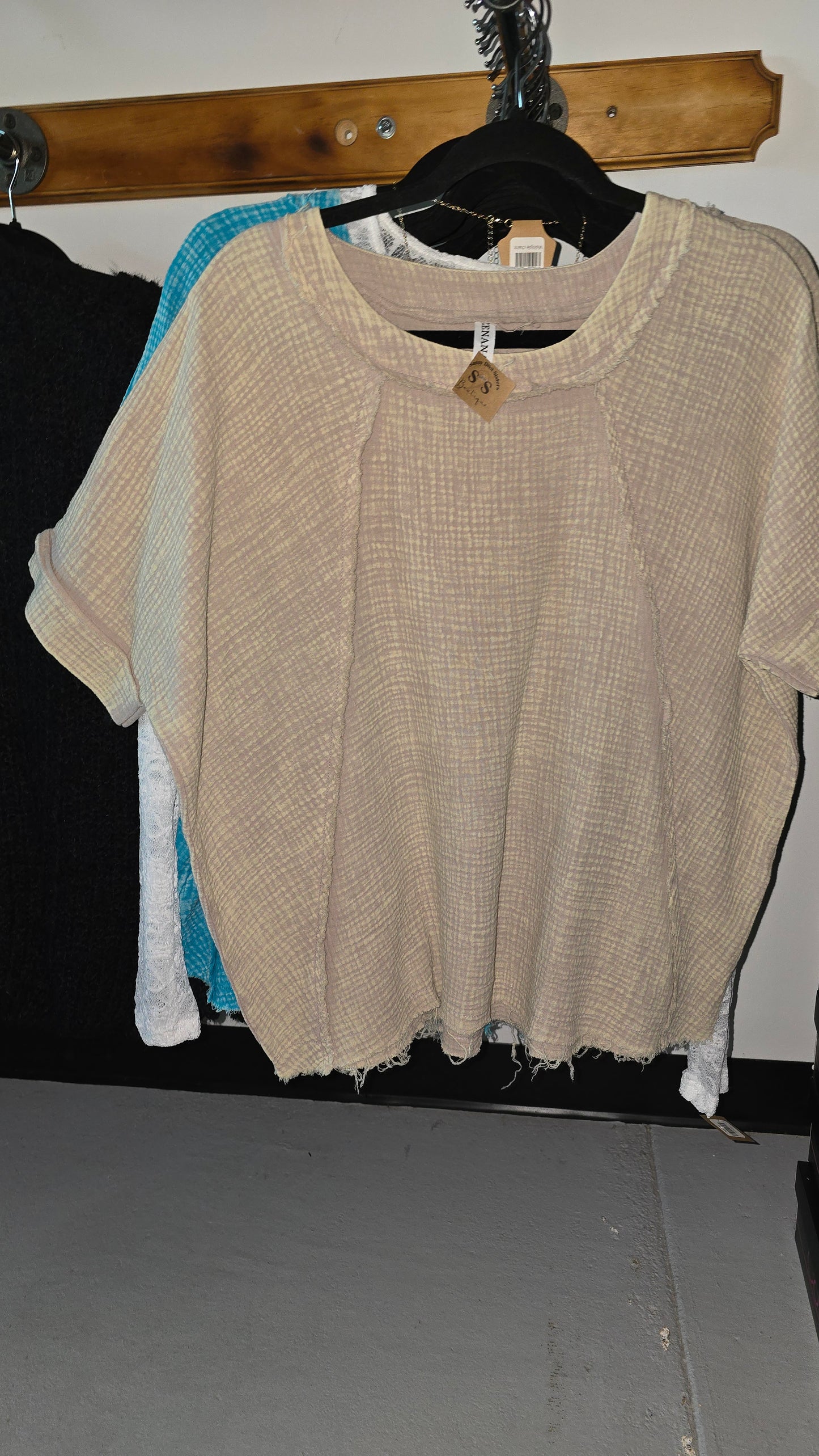 Vintage Short Sleeve Gauze