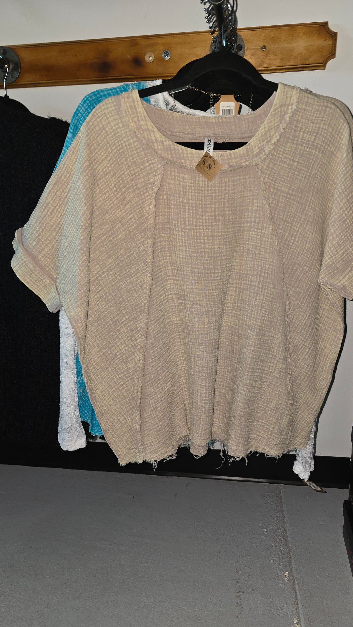 Vintage Short Sleeve Gauze