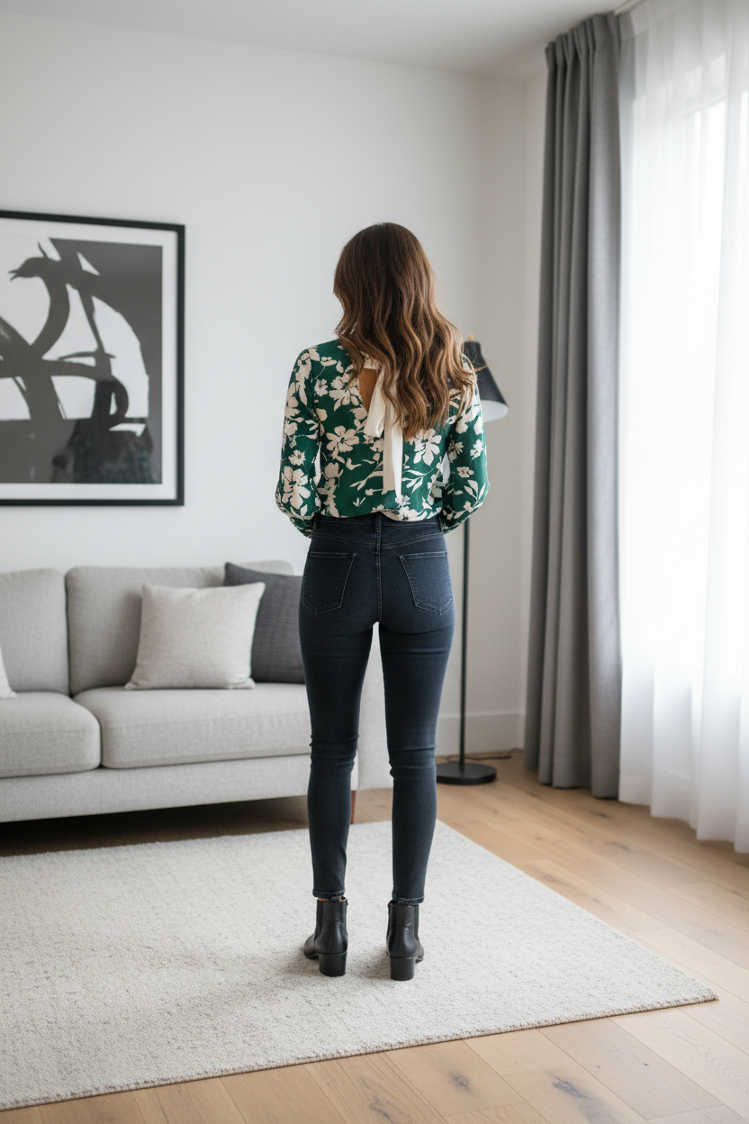 Floral blouse