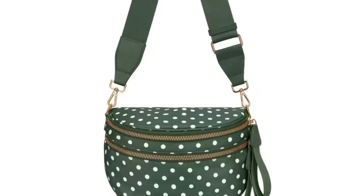 Polka Dot Cross Body Bag