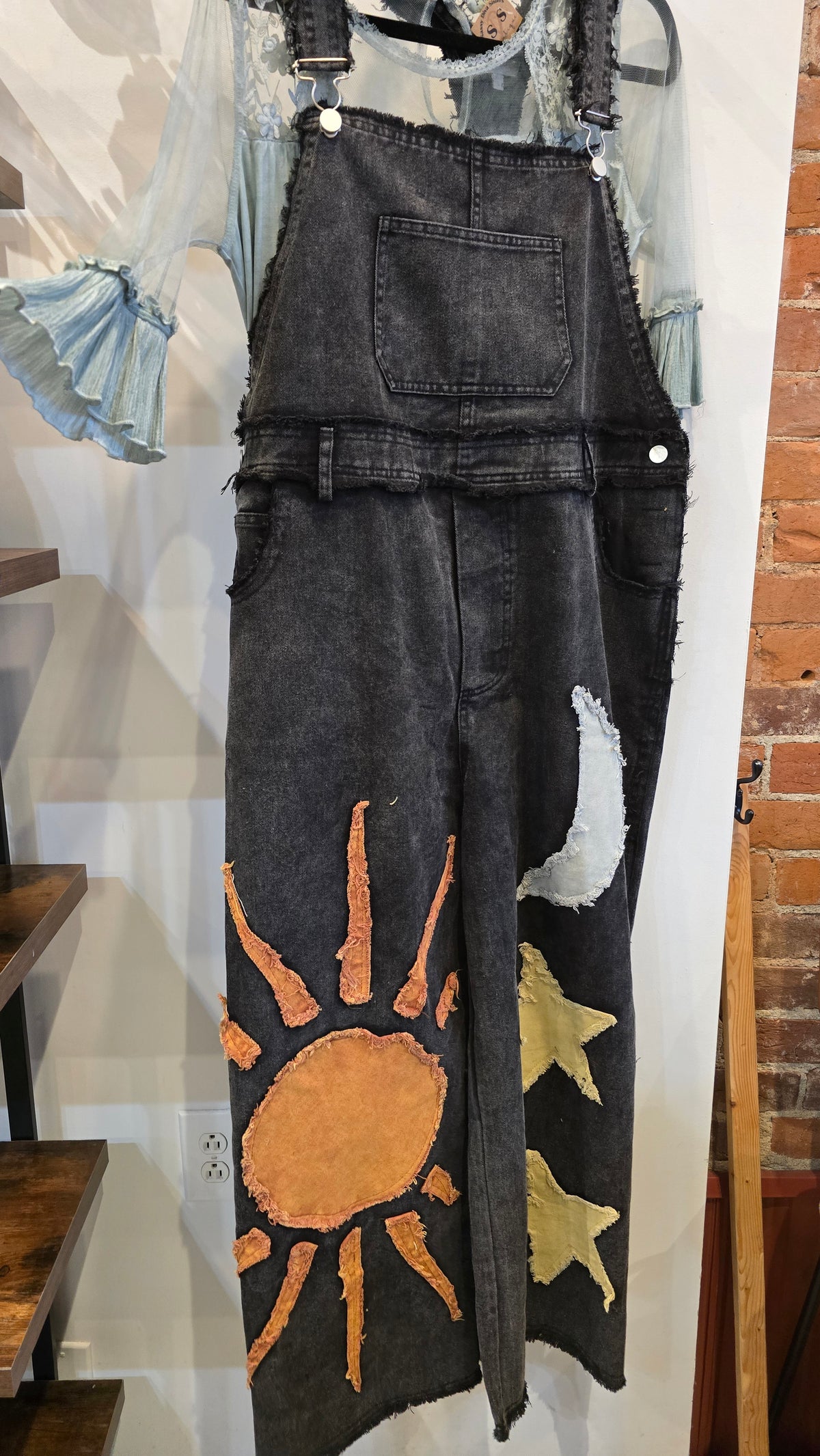 Mello MIdnight Denim Overalls