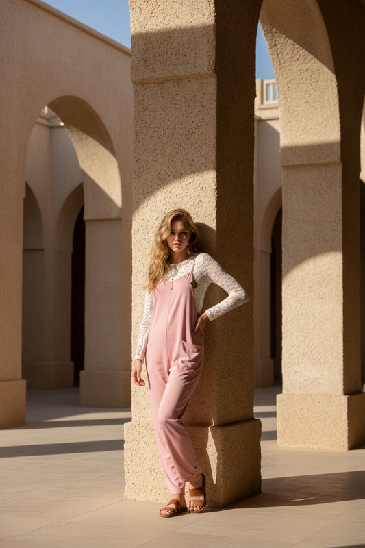 Spaghetti strap jumpers