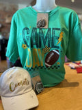 Green & White Checkered Spirit Wear