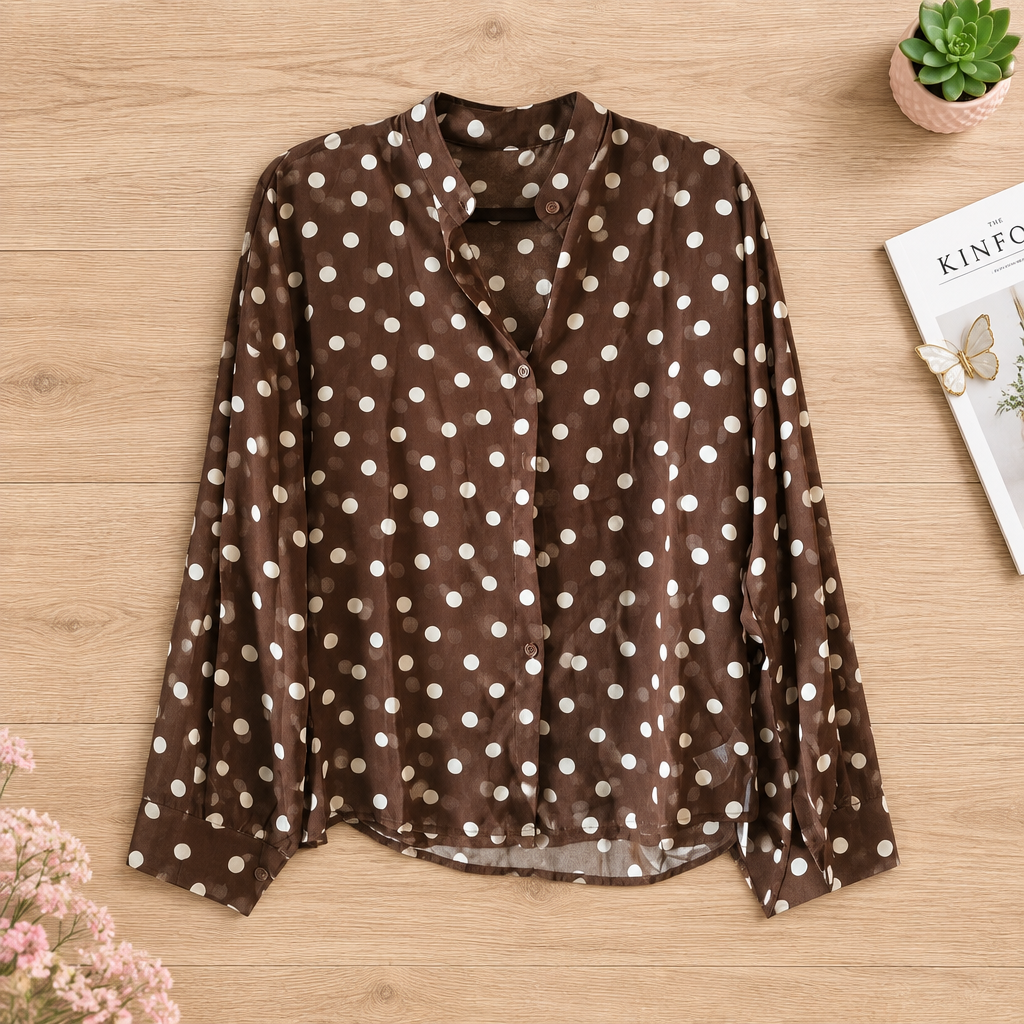 Polka Dot Blouse