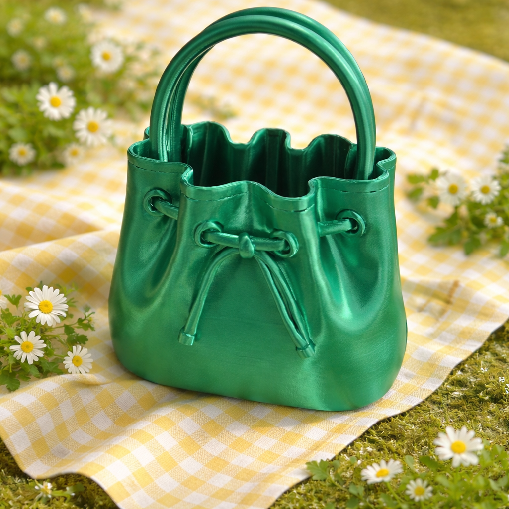 Purse Vase, 3D Makeup Brush Holder, Pencil Pen Holder.