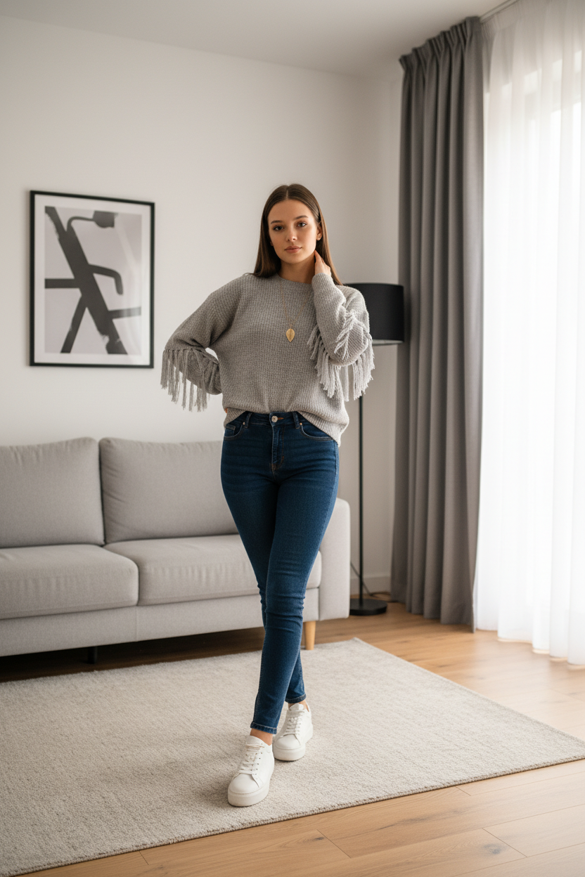 Fringe Sweater