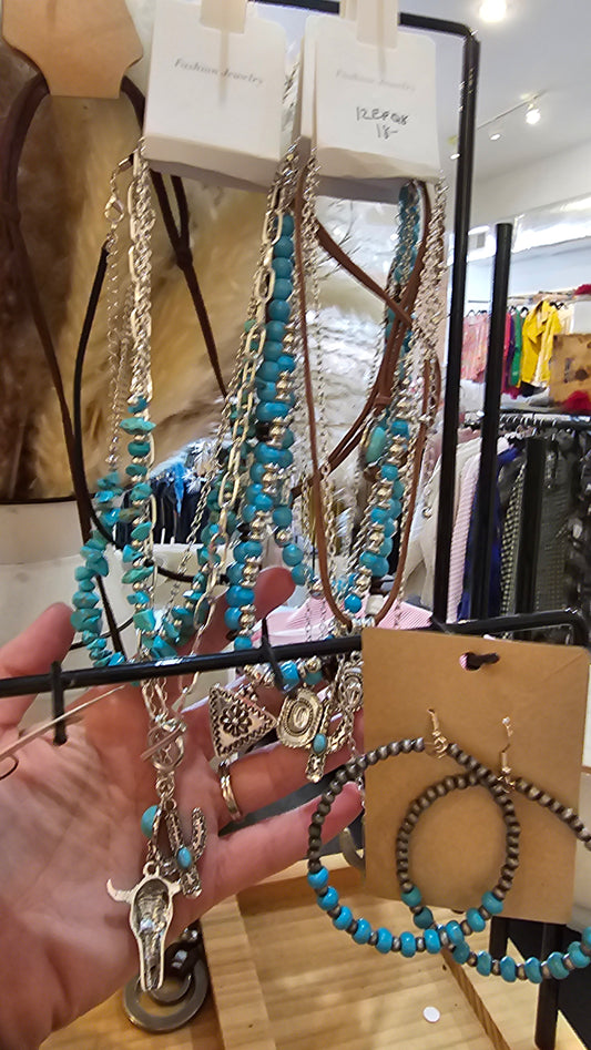 Western Turquoise Necklaces