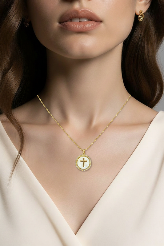Gold Cross Necklace