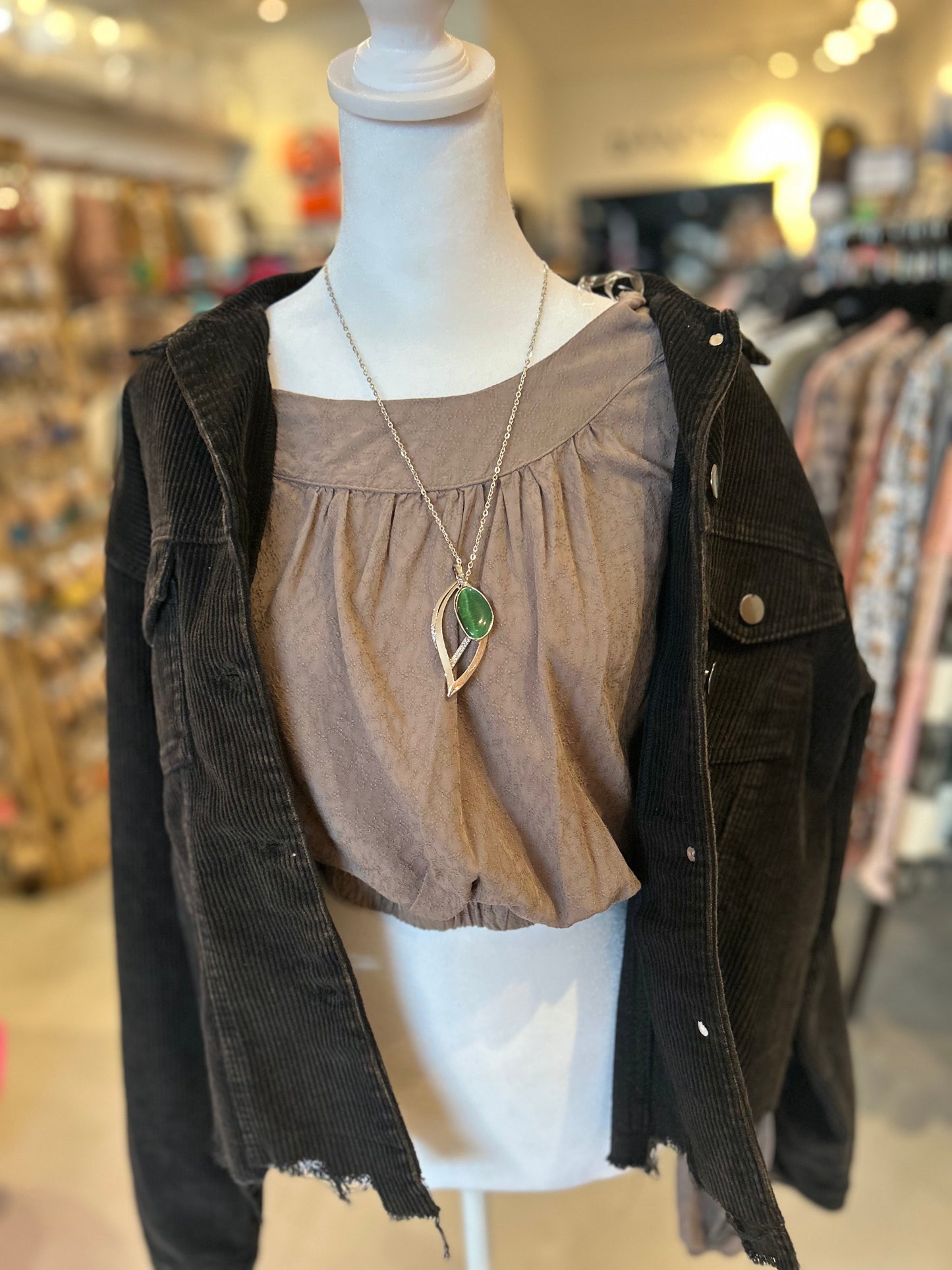 Off Shoulder Top by Final Touch