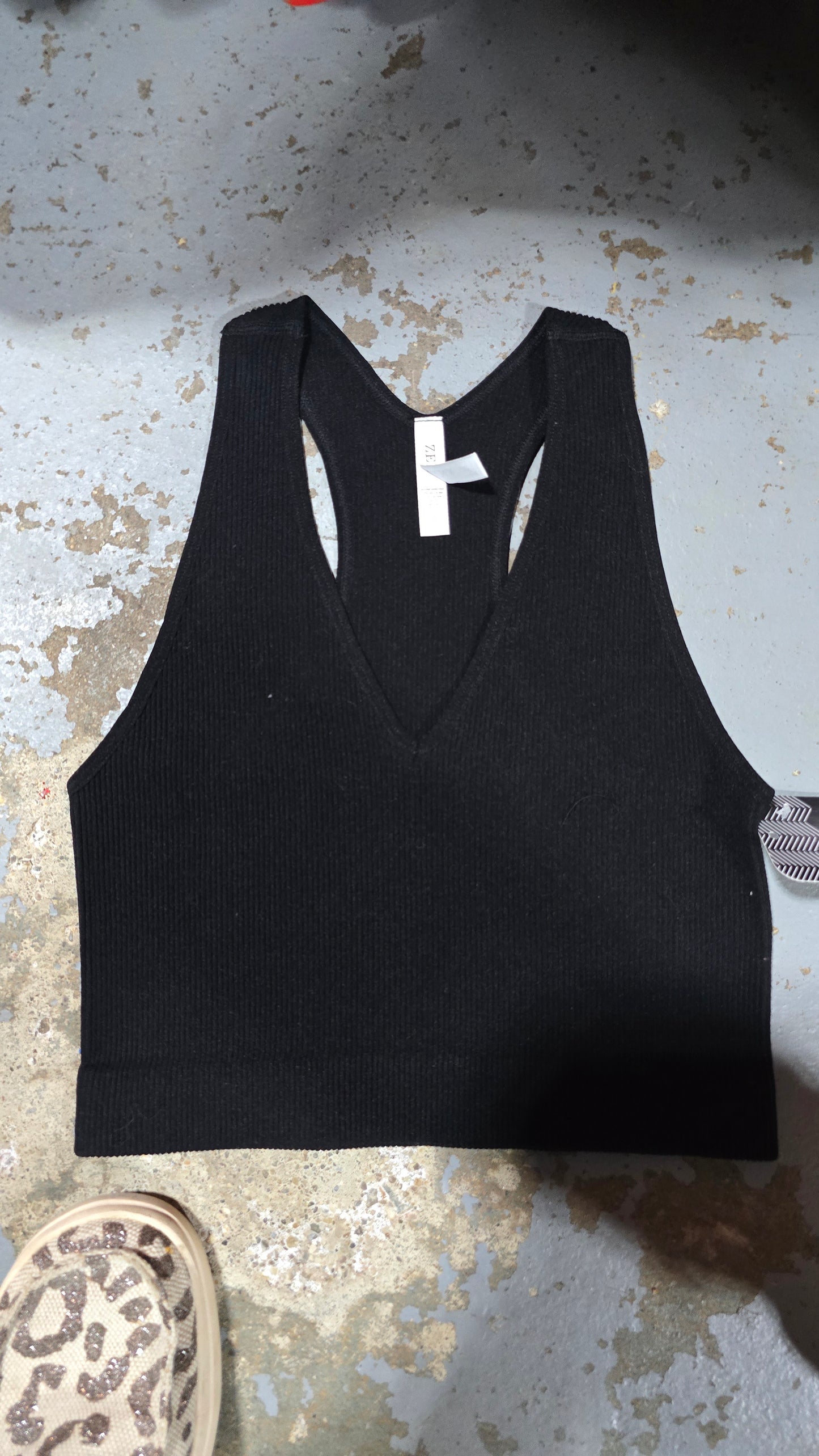 Waffle Brami Tank