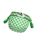 Checkered Cross Body Bag