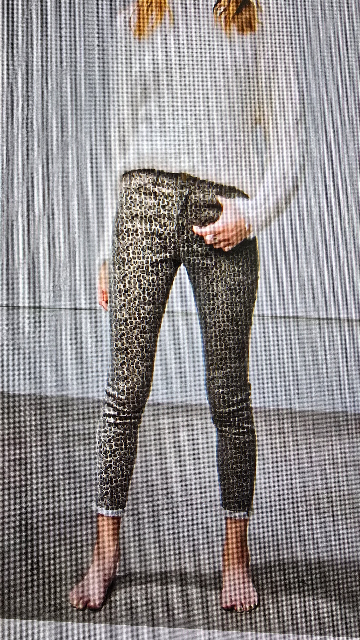 Leopard Twill Pants