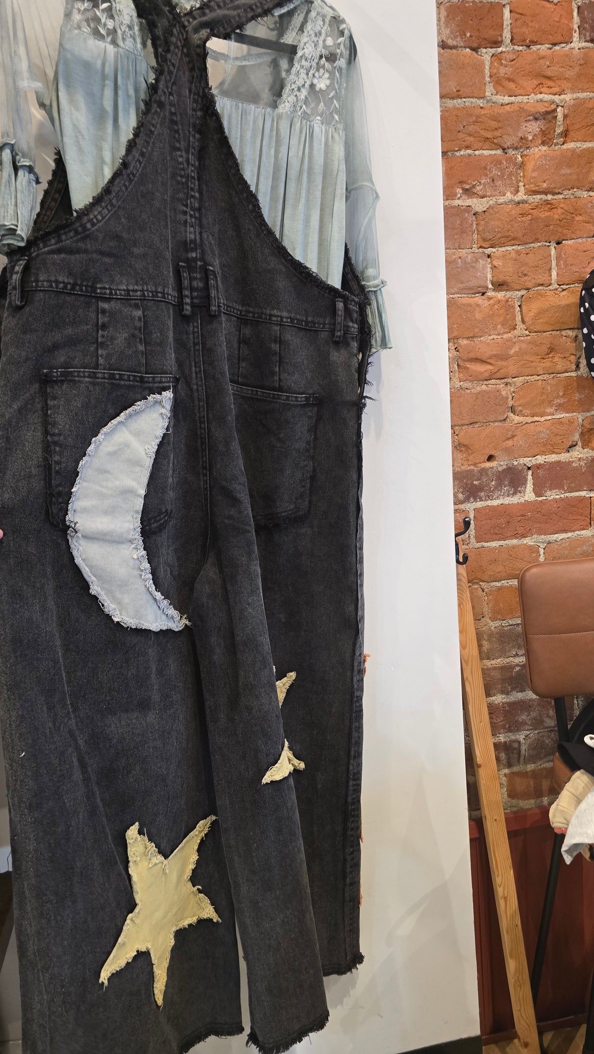Mello MIdnight Denim Overalls
