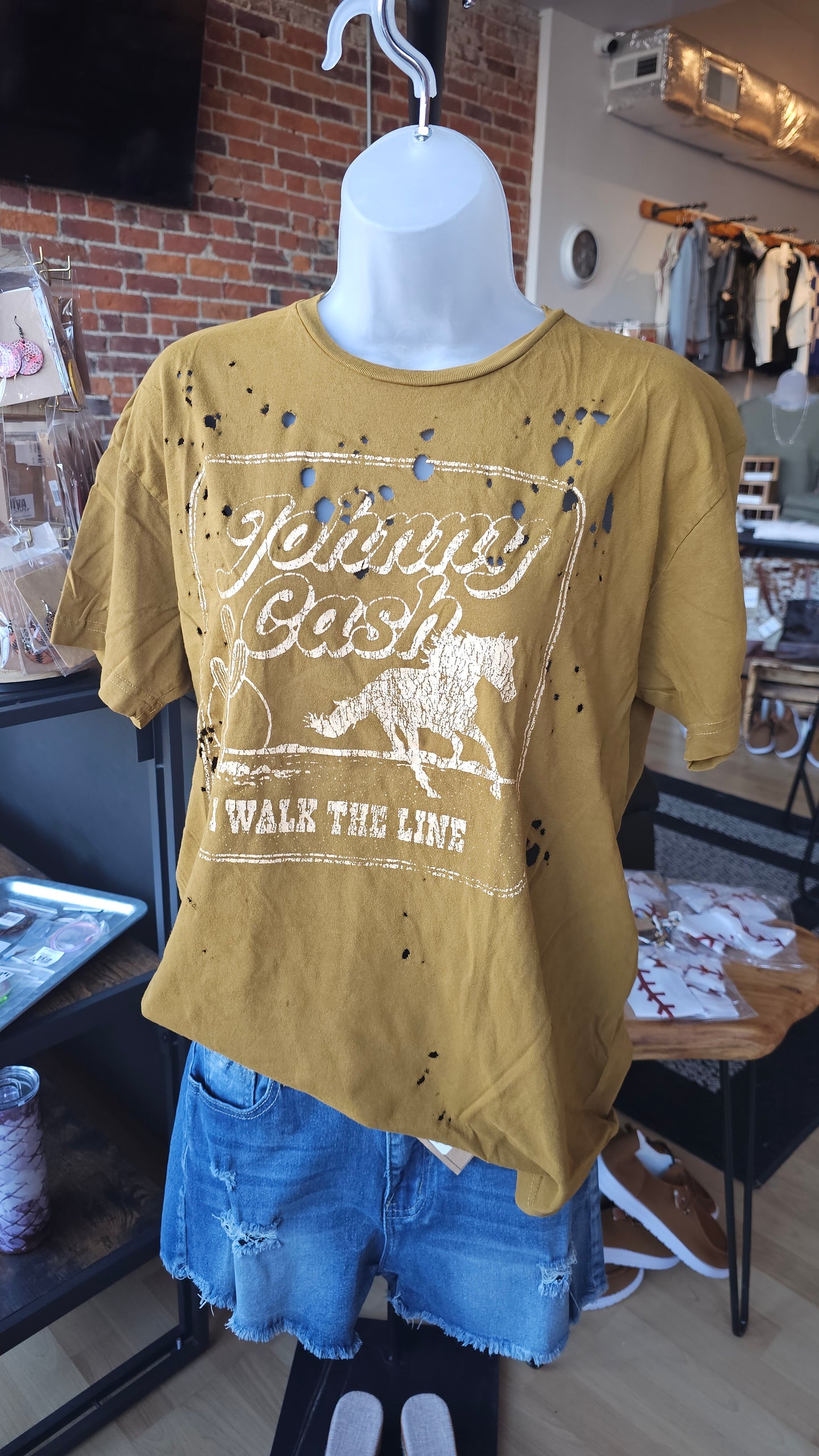 Johnny Cash Rodeo Tee