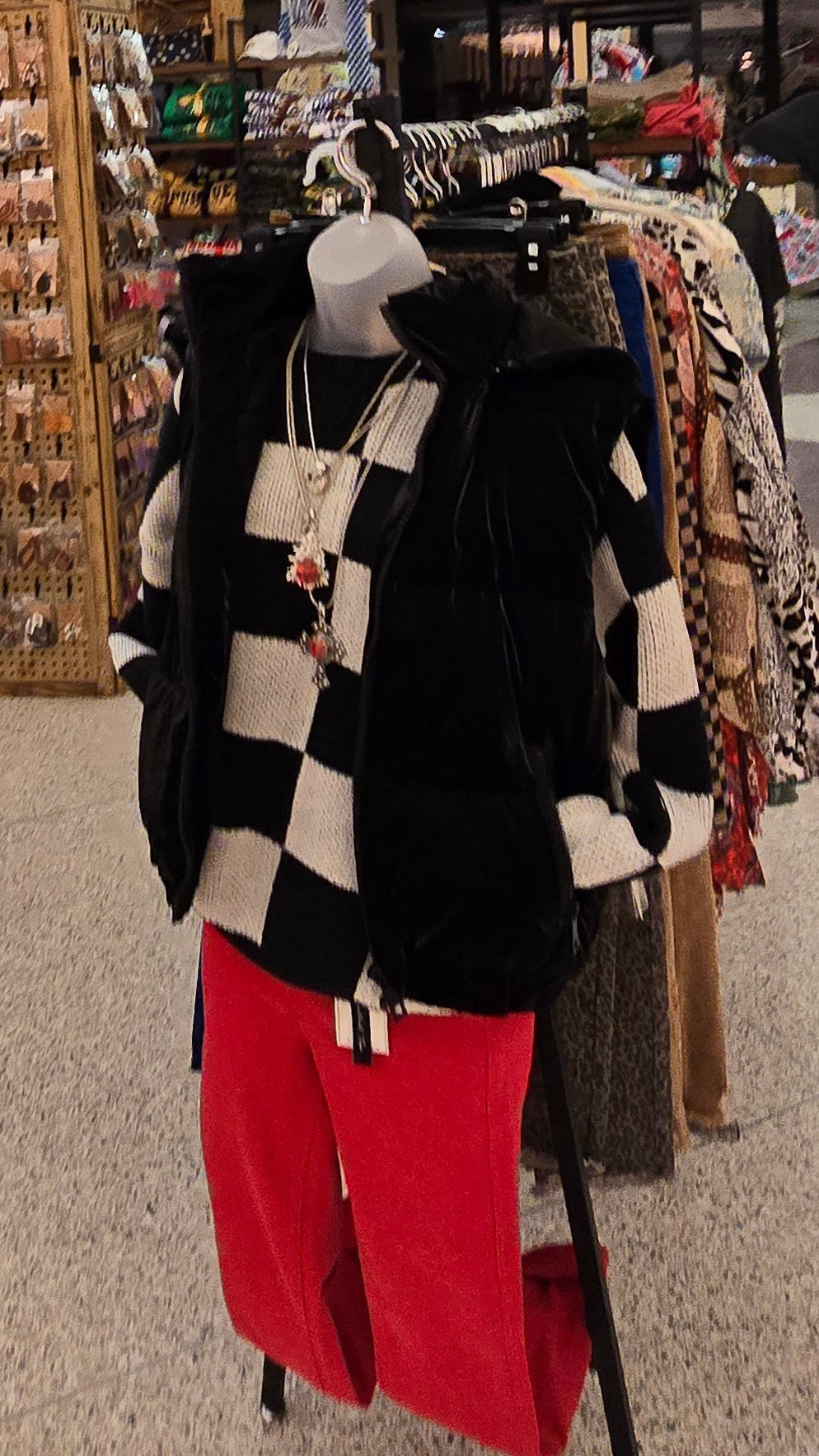 Puffer Zip Up Vests