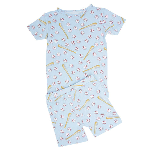 Classic Baseball Summer Pajama Set