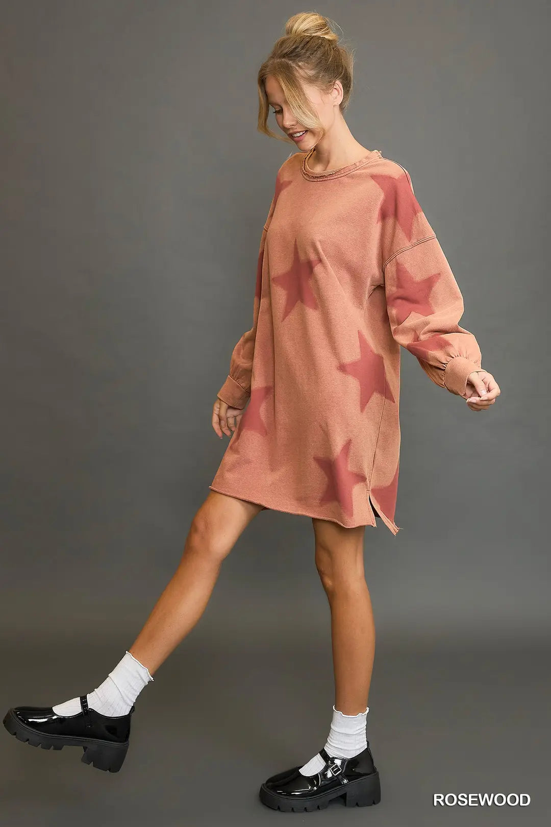 Starry Rosewood Dress