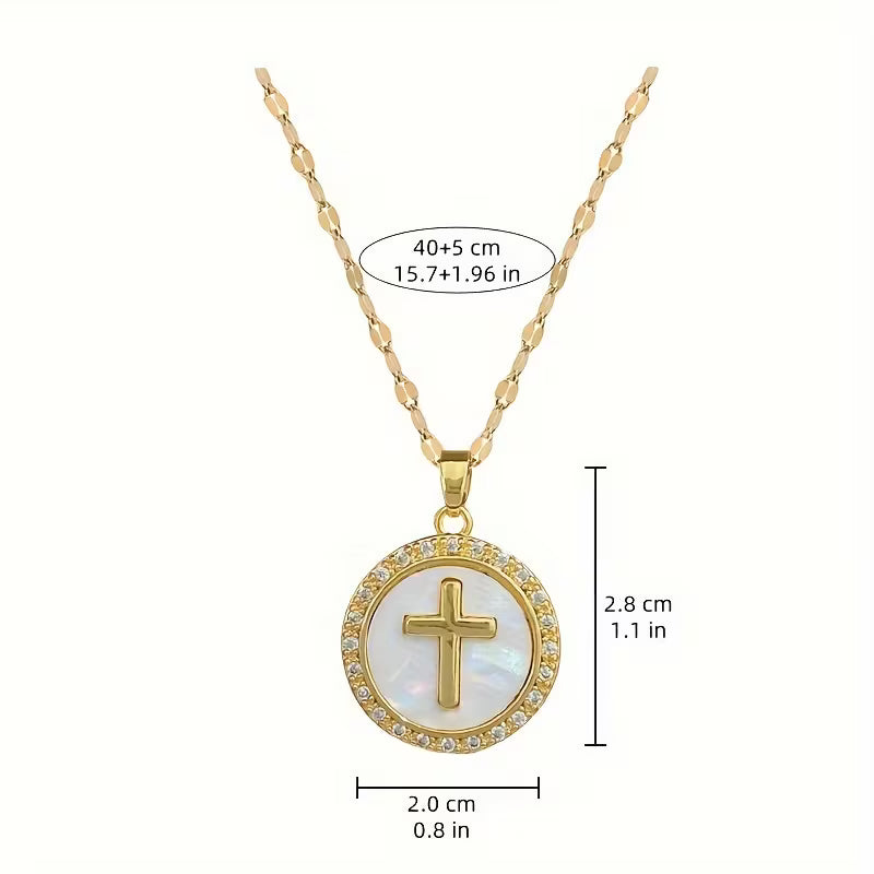 Gold Cross Necklace