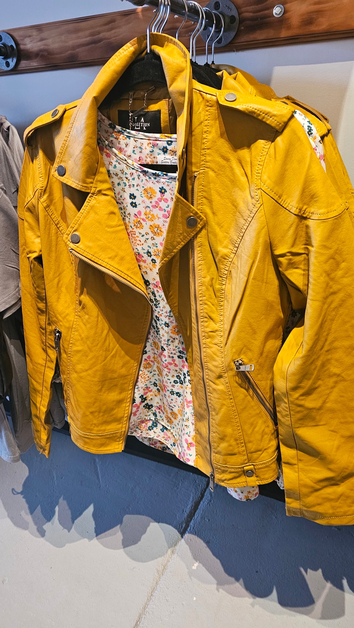 Yellow Floral Blouse