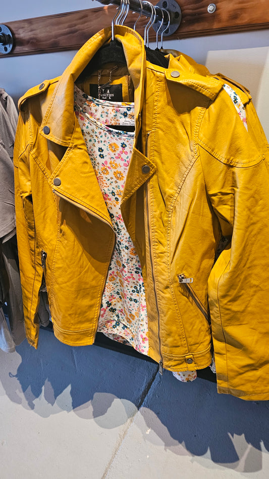 Yellow Floral Blouse